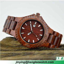 Fabricant professionnel de montre en bois naturel pur d&#39;OEM